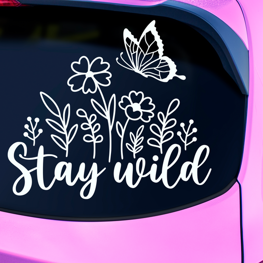 Stay Wild Sticker