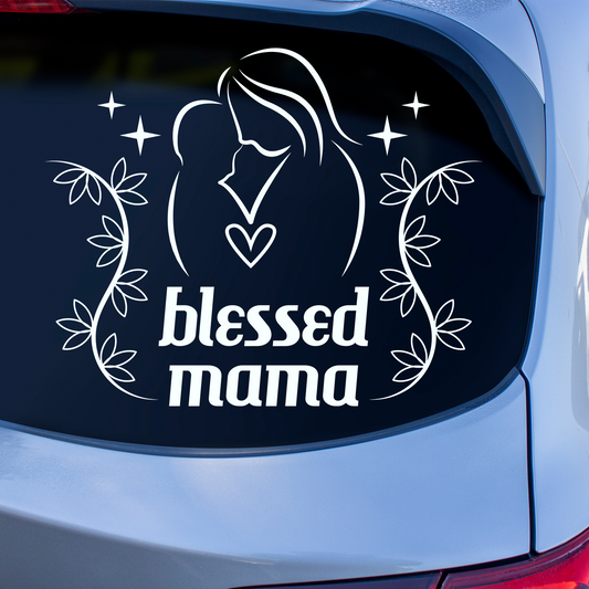 Blessed Mama Sticker