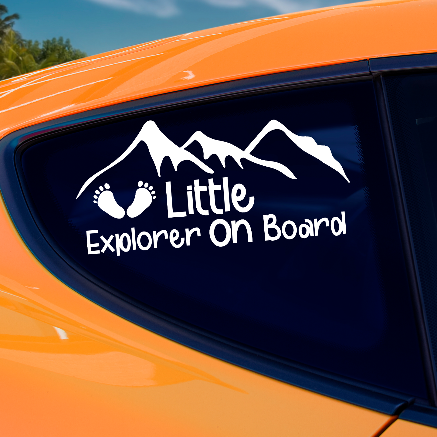 Little Explorer On Board Sticker