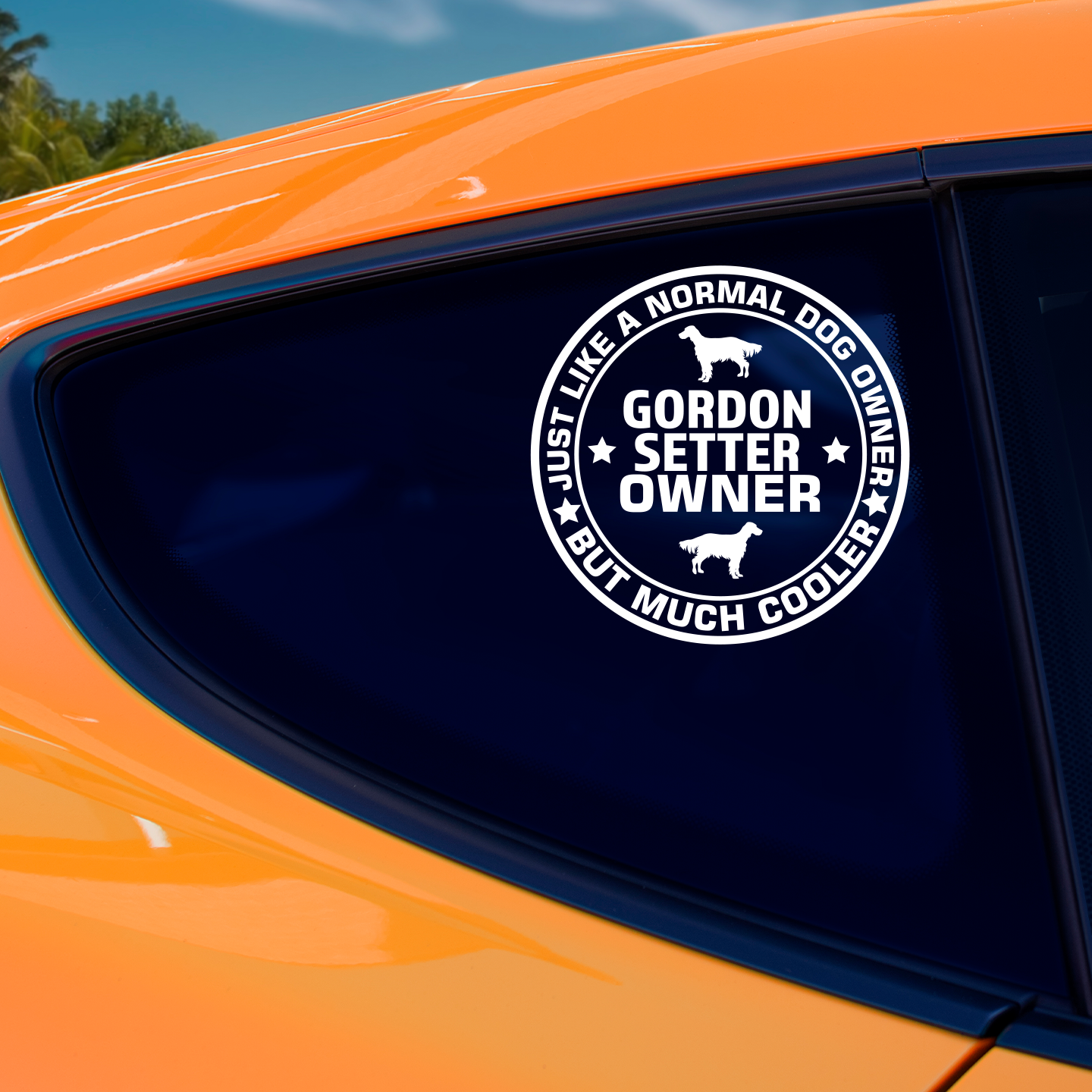 Gordon Setter Owner Sticker