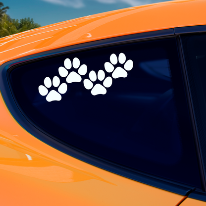 Cat Paw Print Stickers