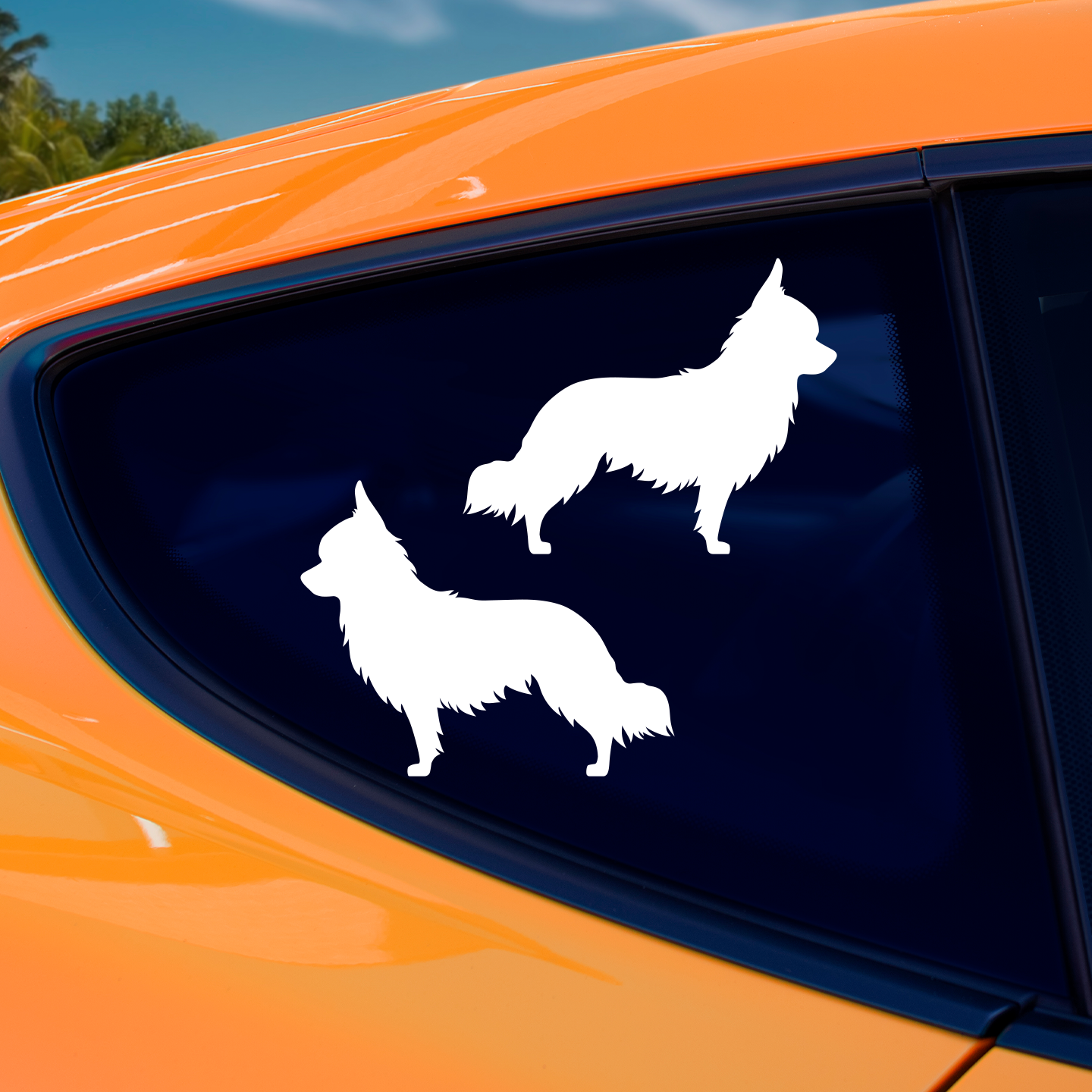 Chihuahua Silhouette Stickers