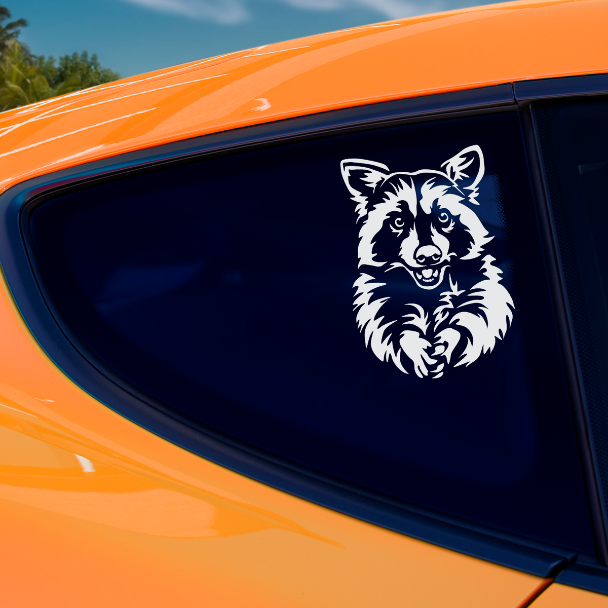 Mechanic Raccoon Sticker Raccoon Sticker | Animal Stickers For Cars Australia – Pet Stickers ...