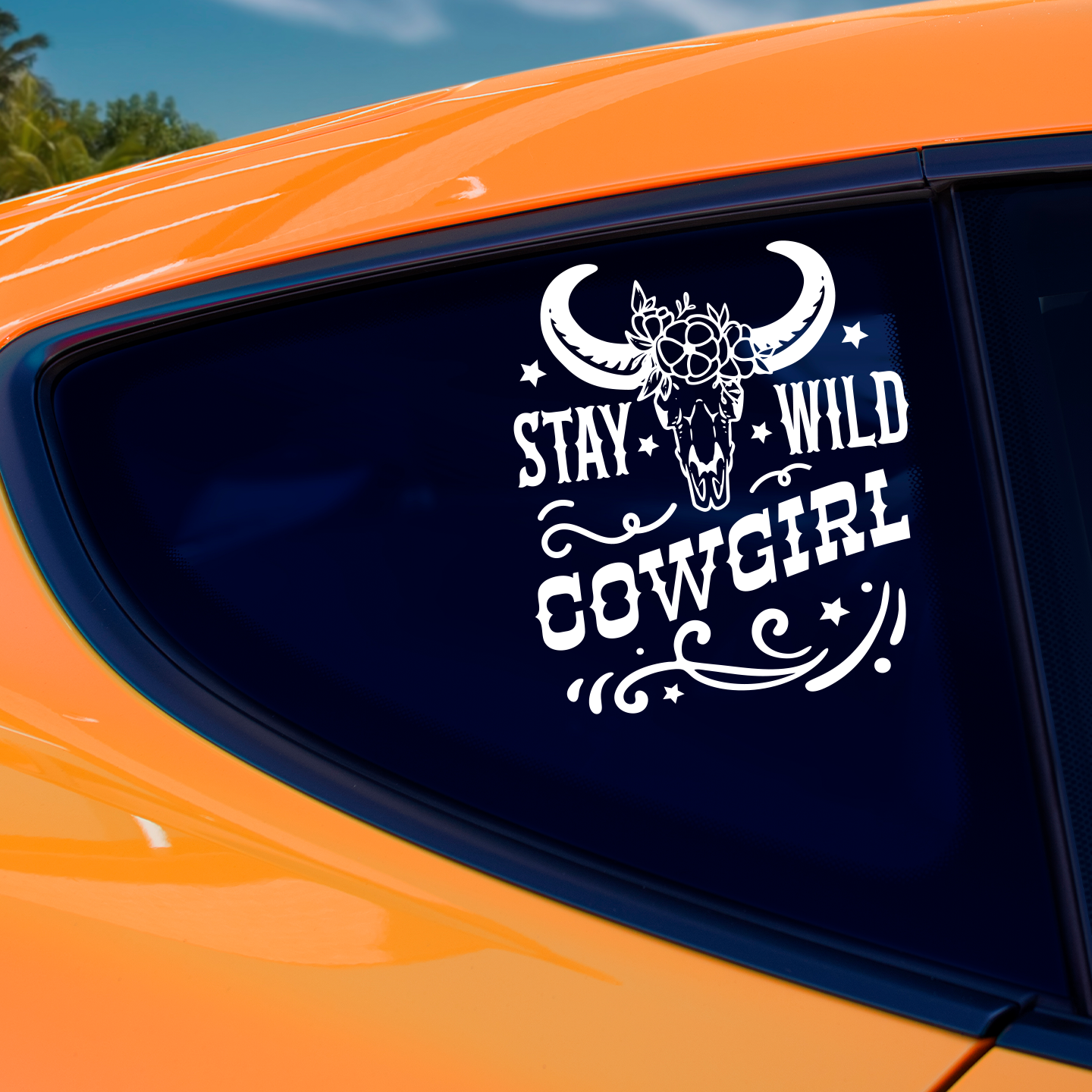 Stay Wild Cowgirl Sticker