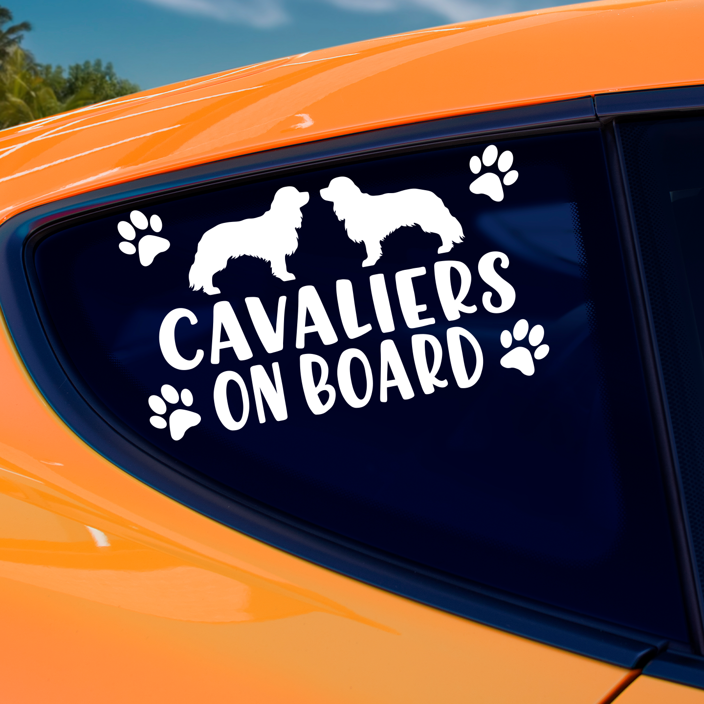 Cavaliers On Board Sticker