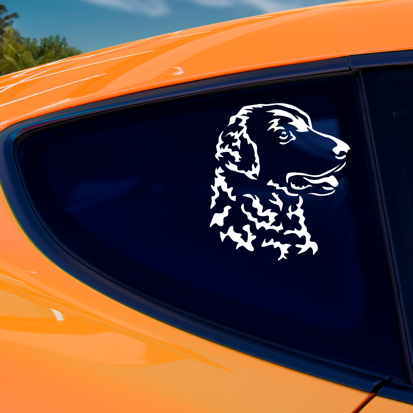 Curly Coated Retriever Sticker