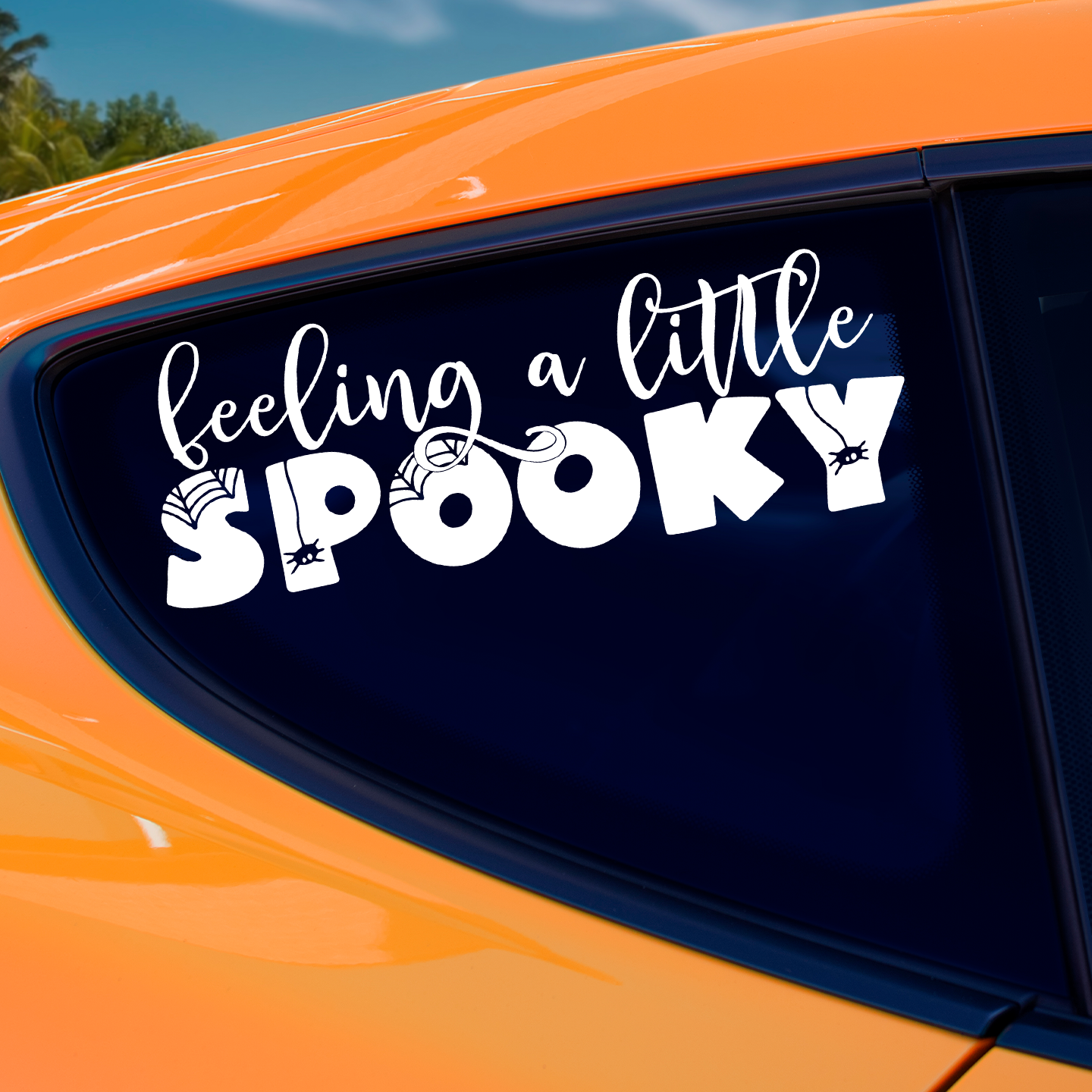 Feeling A Little Spooky Sticker