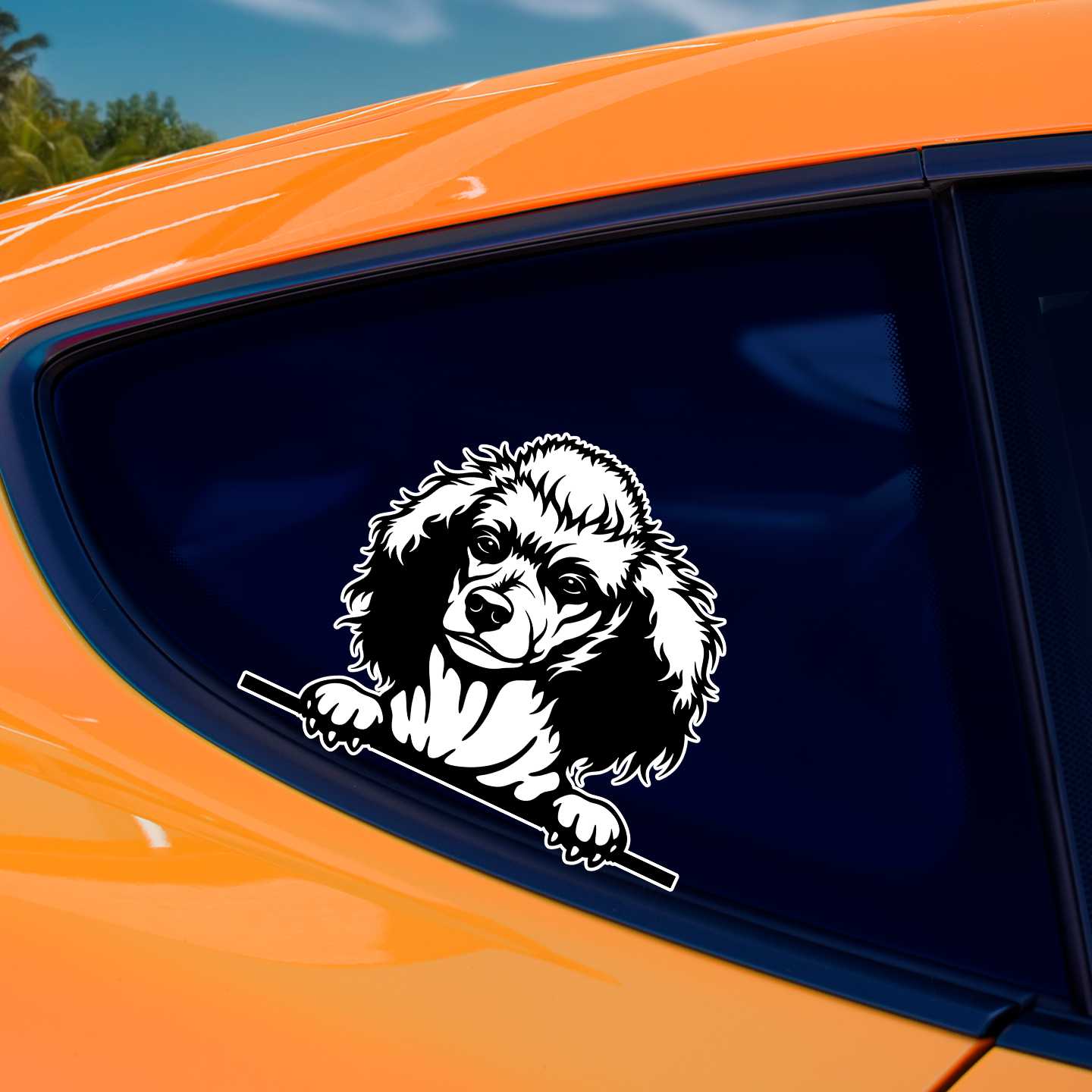 Poodle Sticker