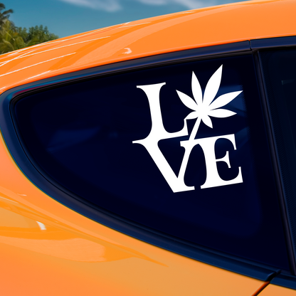 Love Weed Sticker