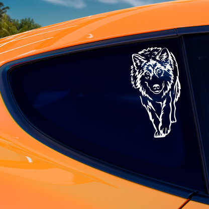 Wolf Prowling Sticker