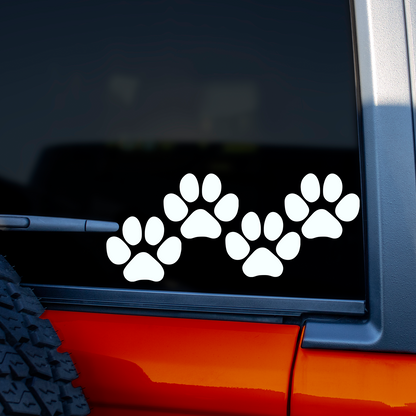 Cat Paw Print Stickers