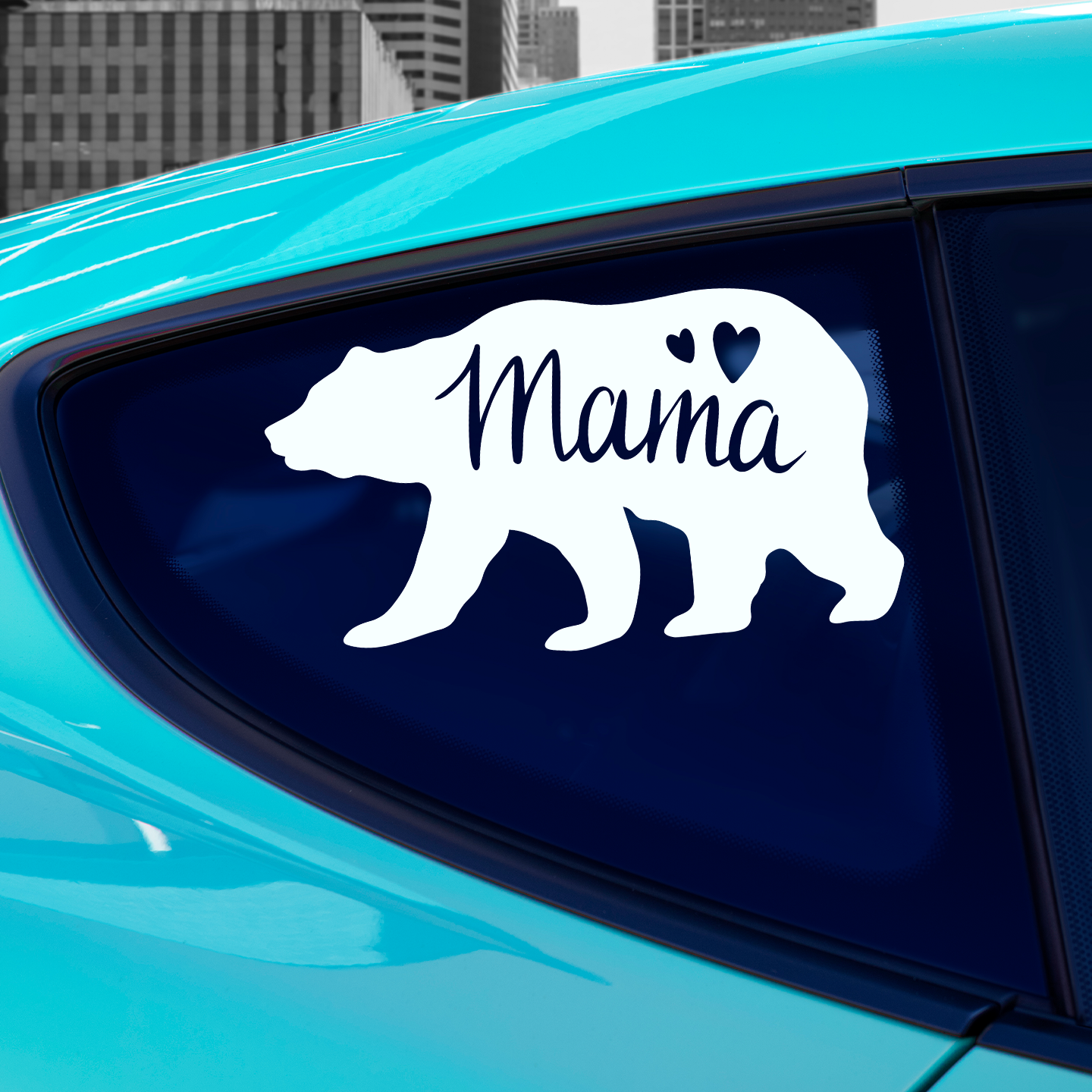 Mama Bear Sticker | Mother Stickers For Cars Australia – Pet Stickers ...