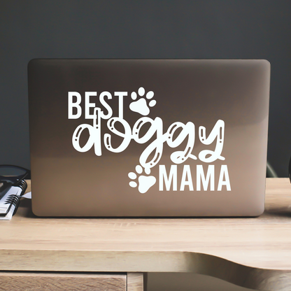 Best Doggy Mama Sticker