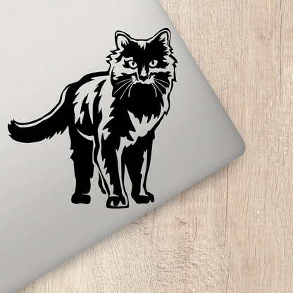 Black Cat Sticker