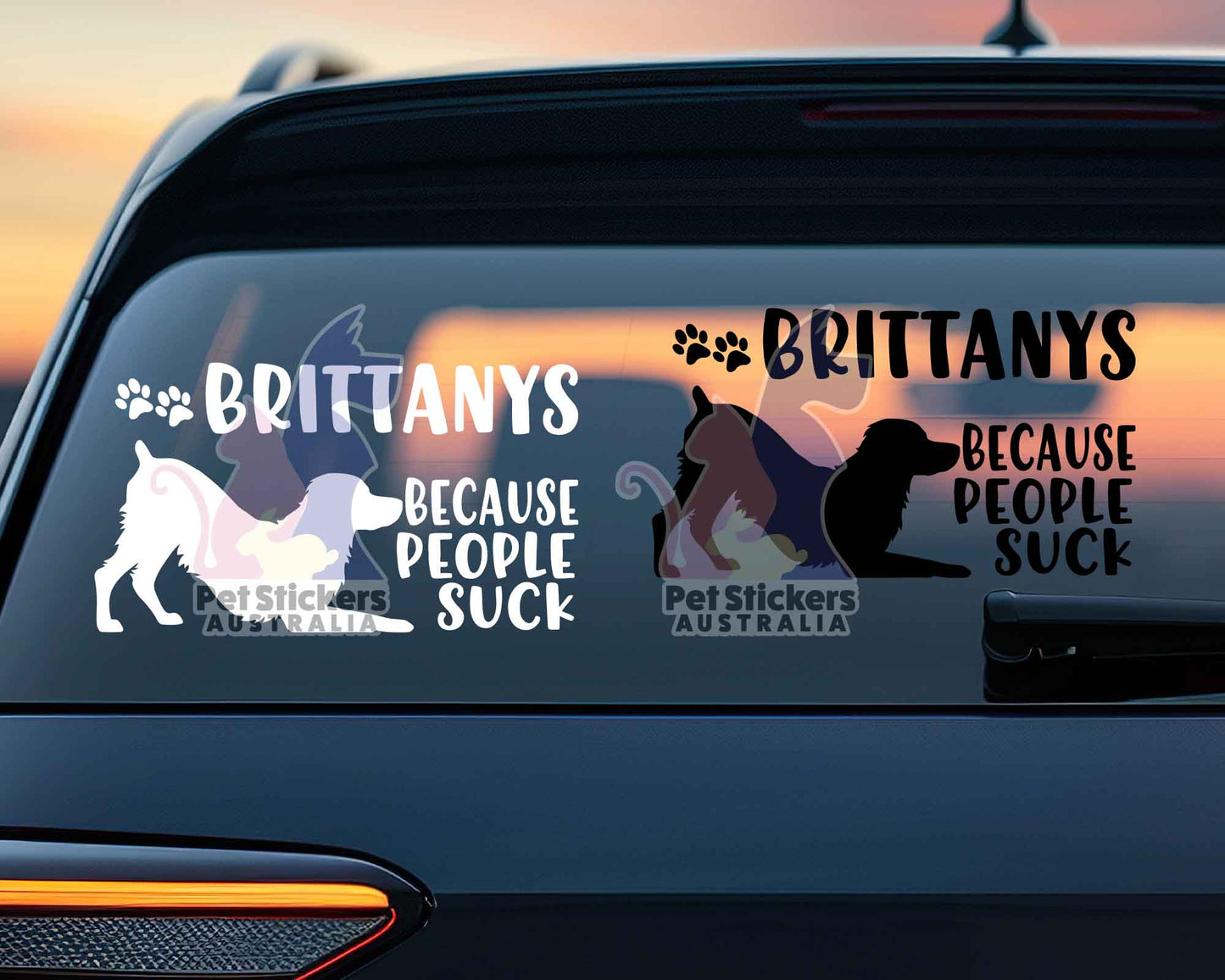 Brittanys Because People Suck™ Sticker