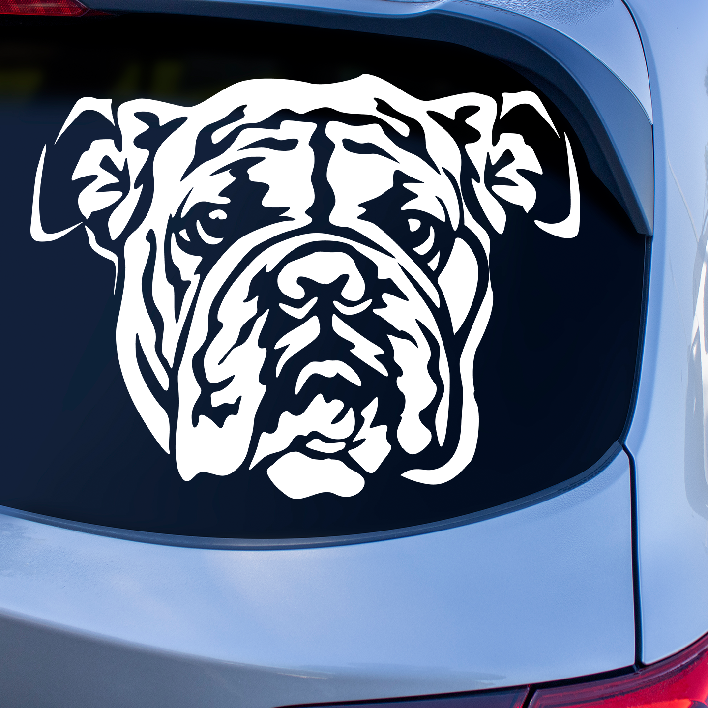 Bulldog Sticker | Dog Stickers For Cars Australia – Pet Stickers Australia