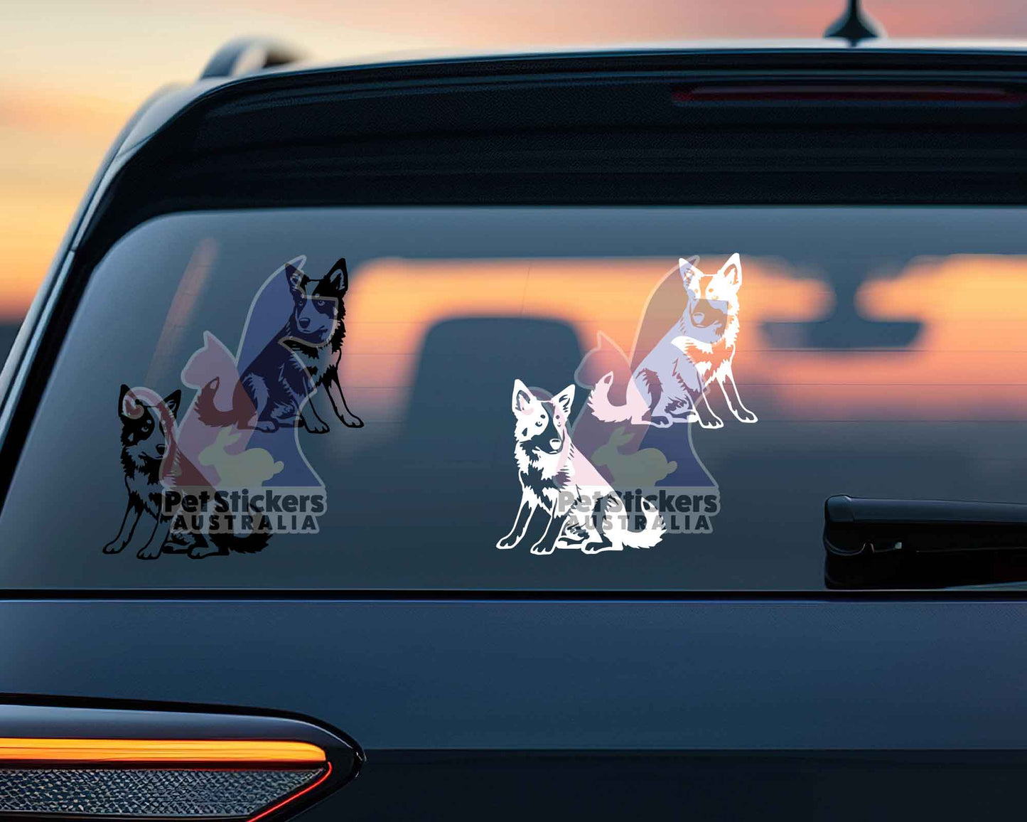 Cattle Dog Stickers