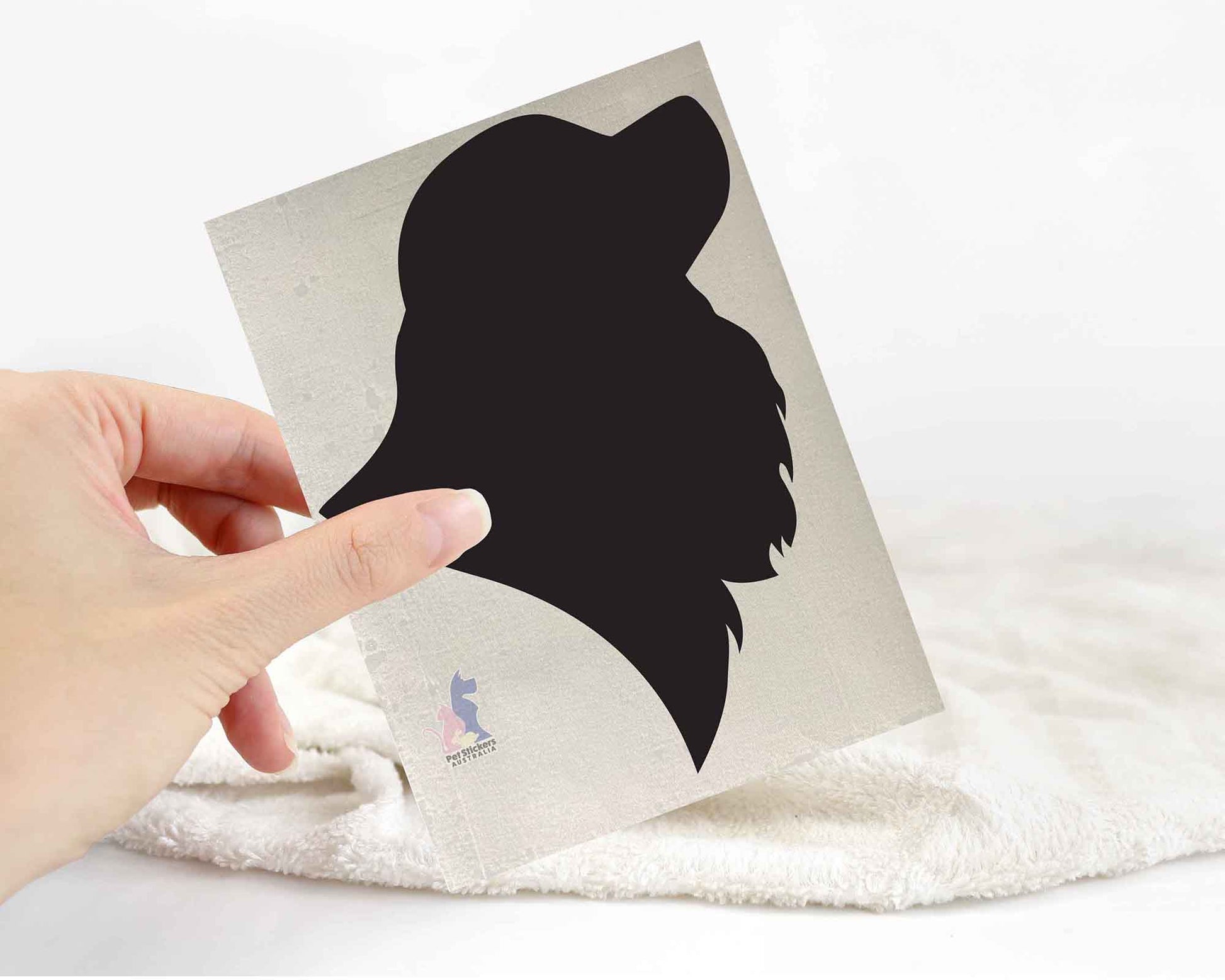 Cavalier Spaniel Silhouette Stickers