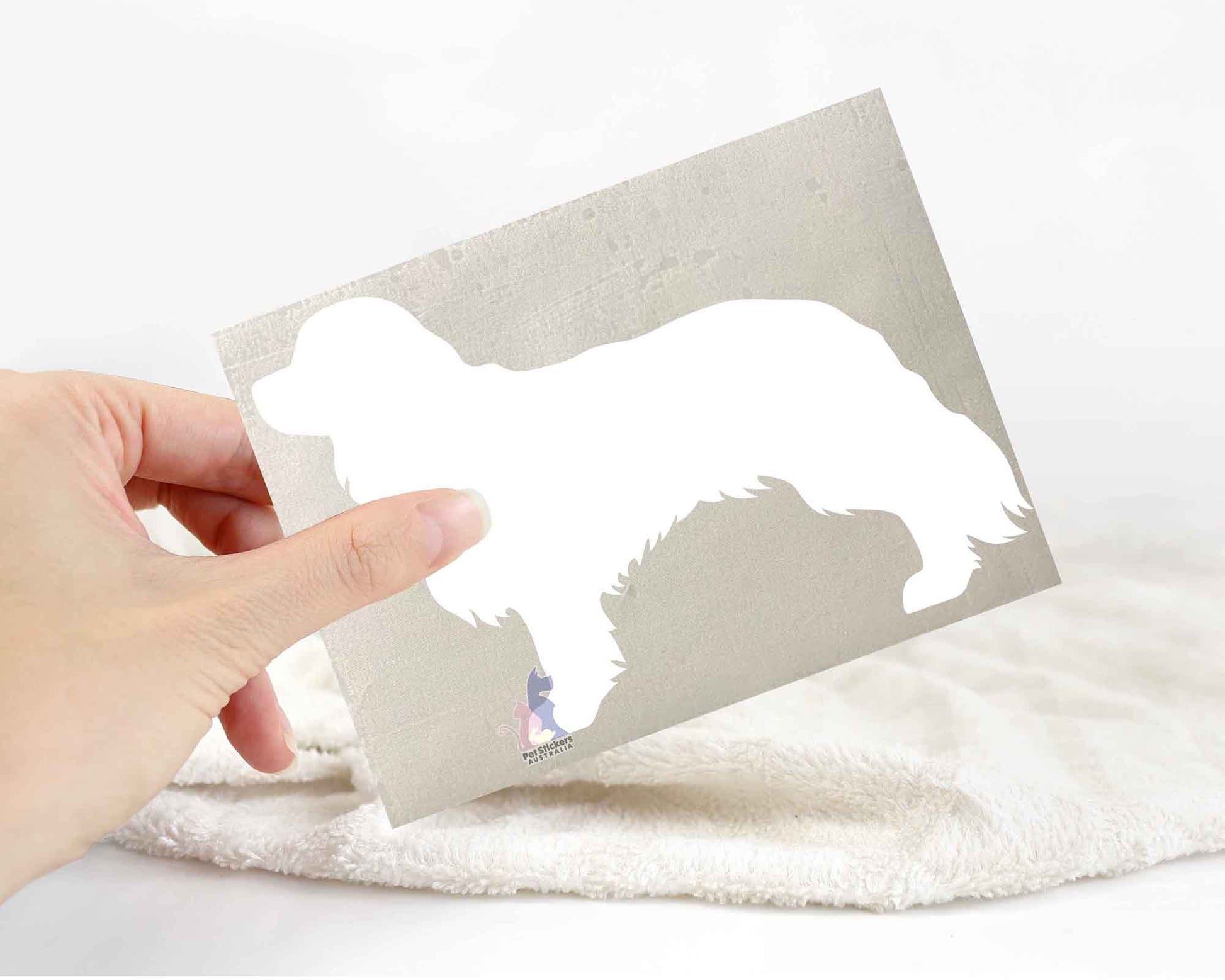 Cavalier Spaniel Silhouette Stickers