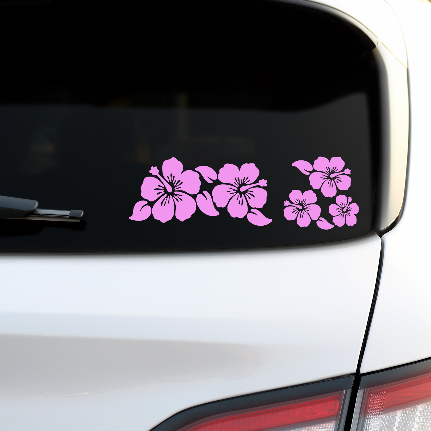 Hibiscus Flower Stickers