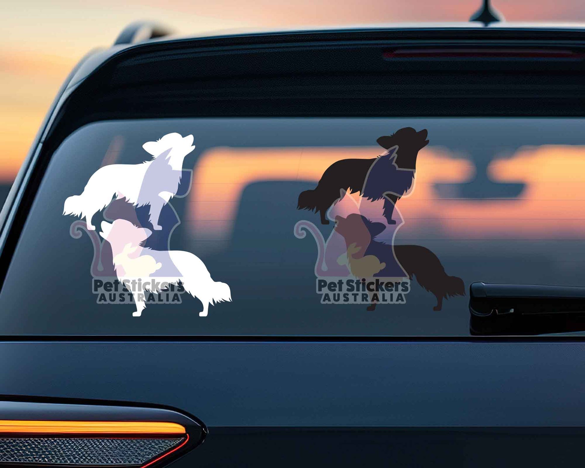 Chihuahua Silhouette Stickers