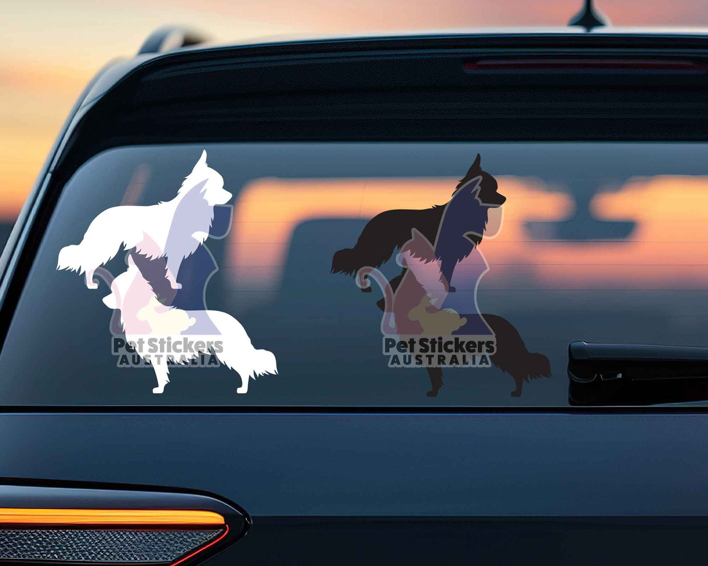 Chihuahua Silhouette Stickers