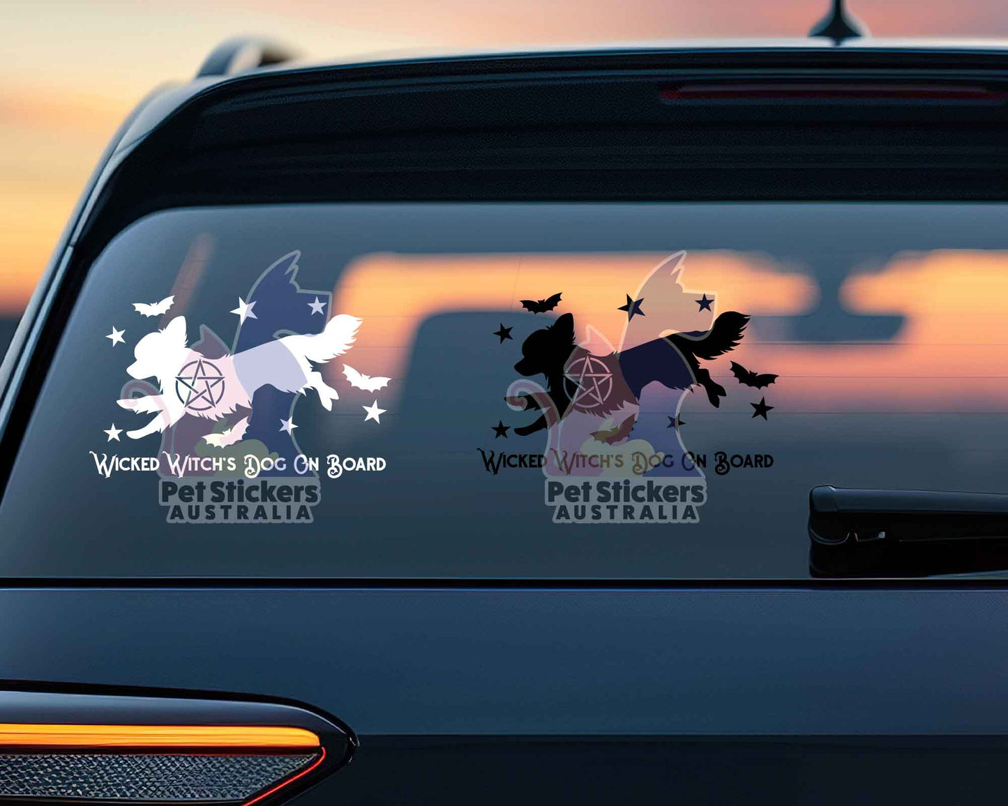 Wicked Witch's Dog On Board Chihuahua Sticker