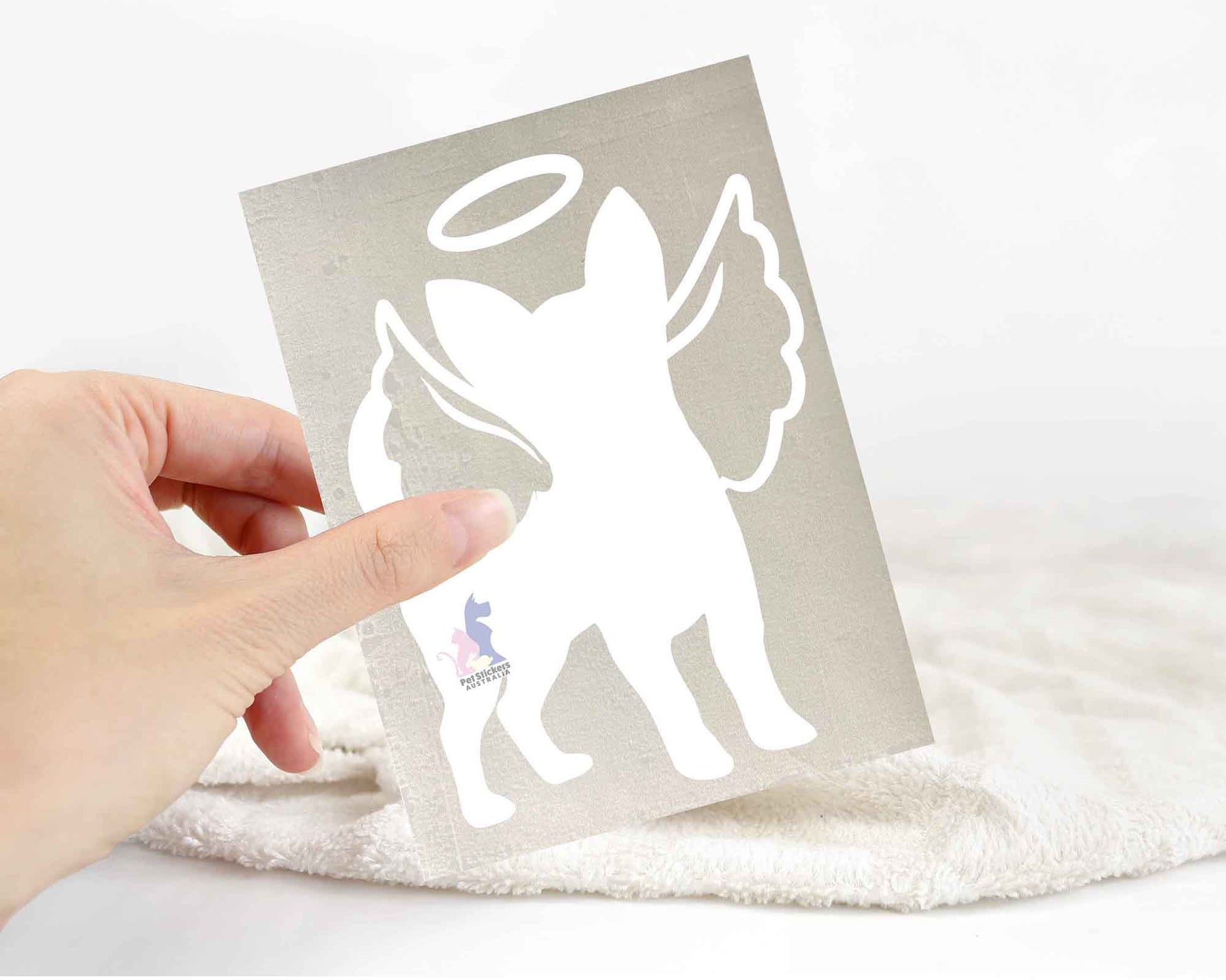 Chihuahua With Angel Wings Sticker