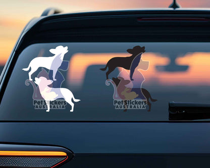 Chihuahua Silhouette Stickers