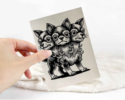 Chihuahua Cerberus Sticker