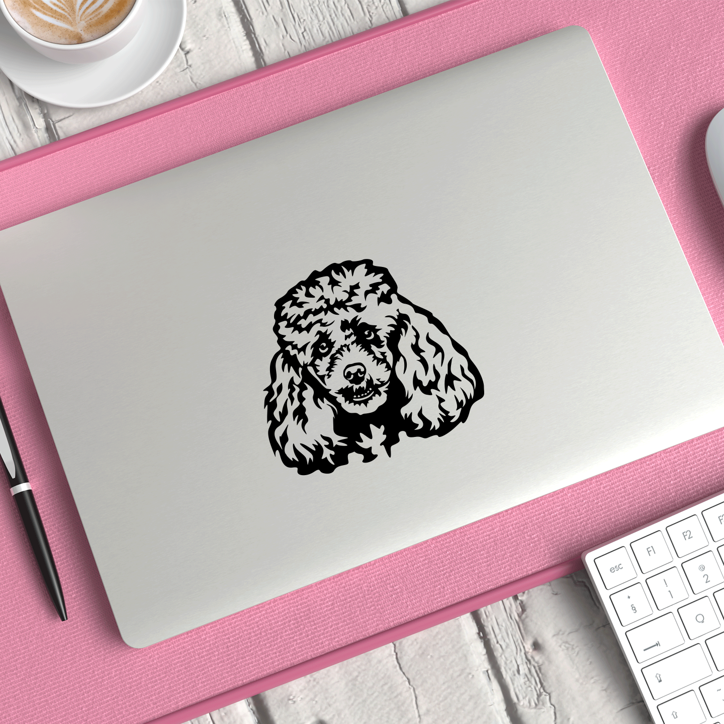 Poodle Sticker