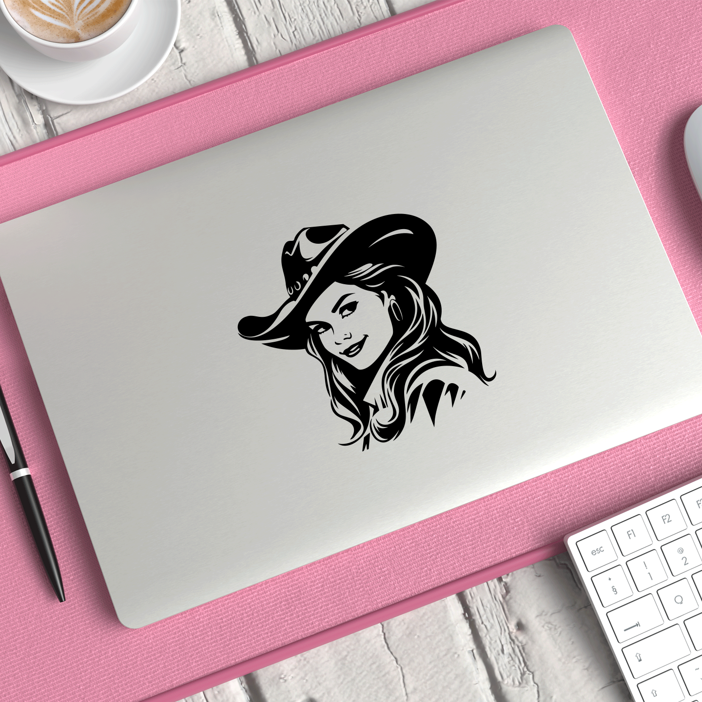 Cowgirl Sticker