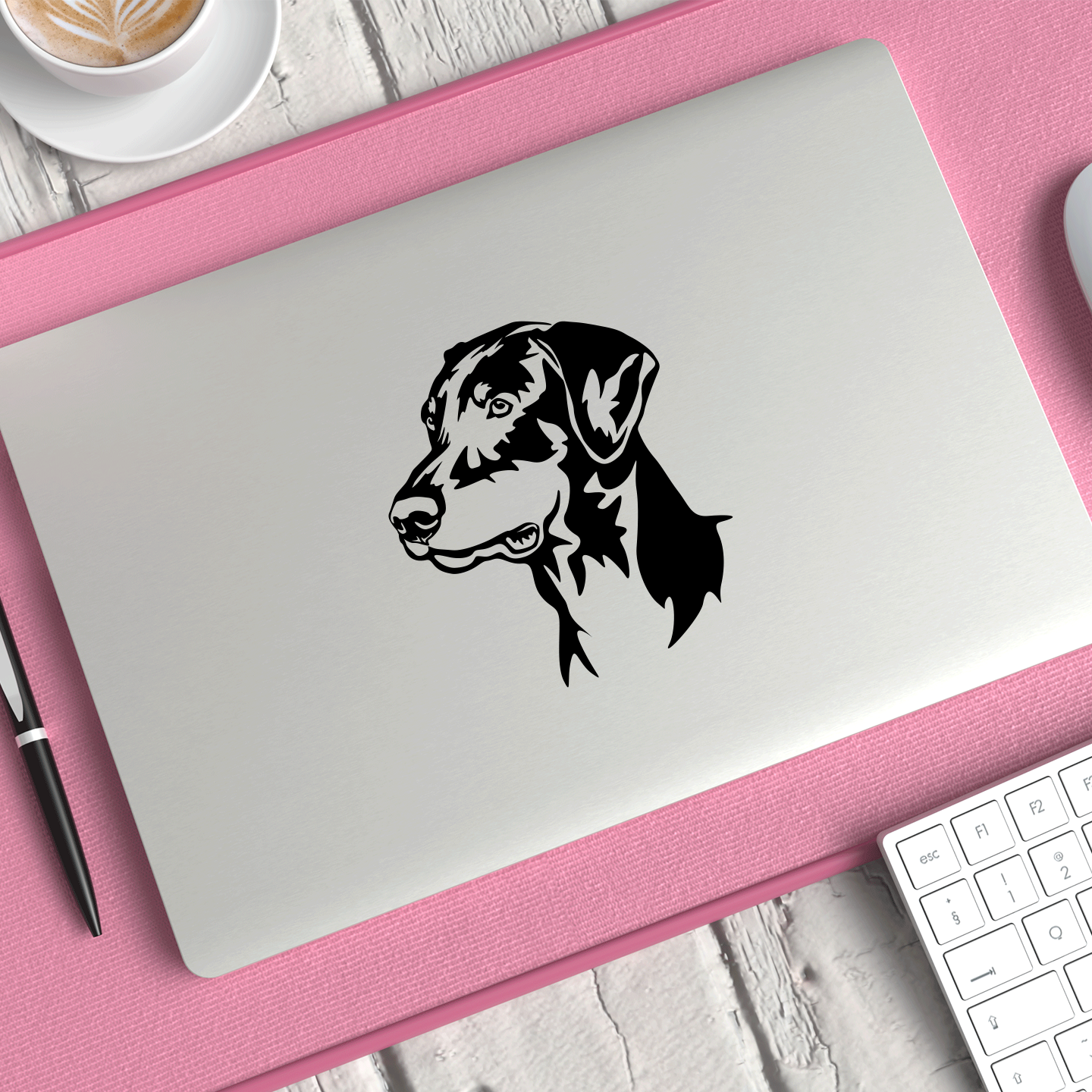 Dobermann Sticker