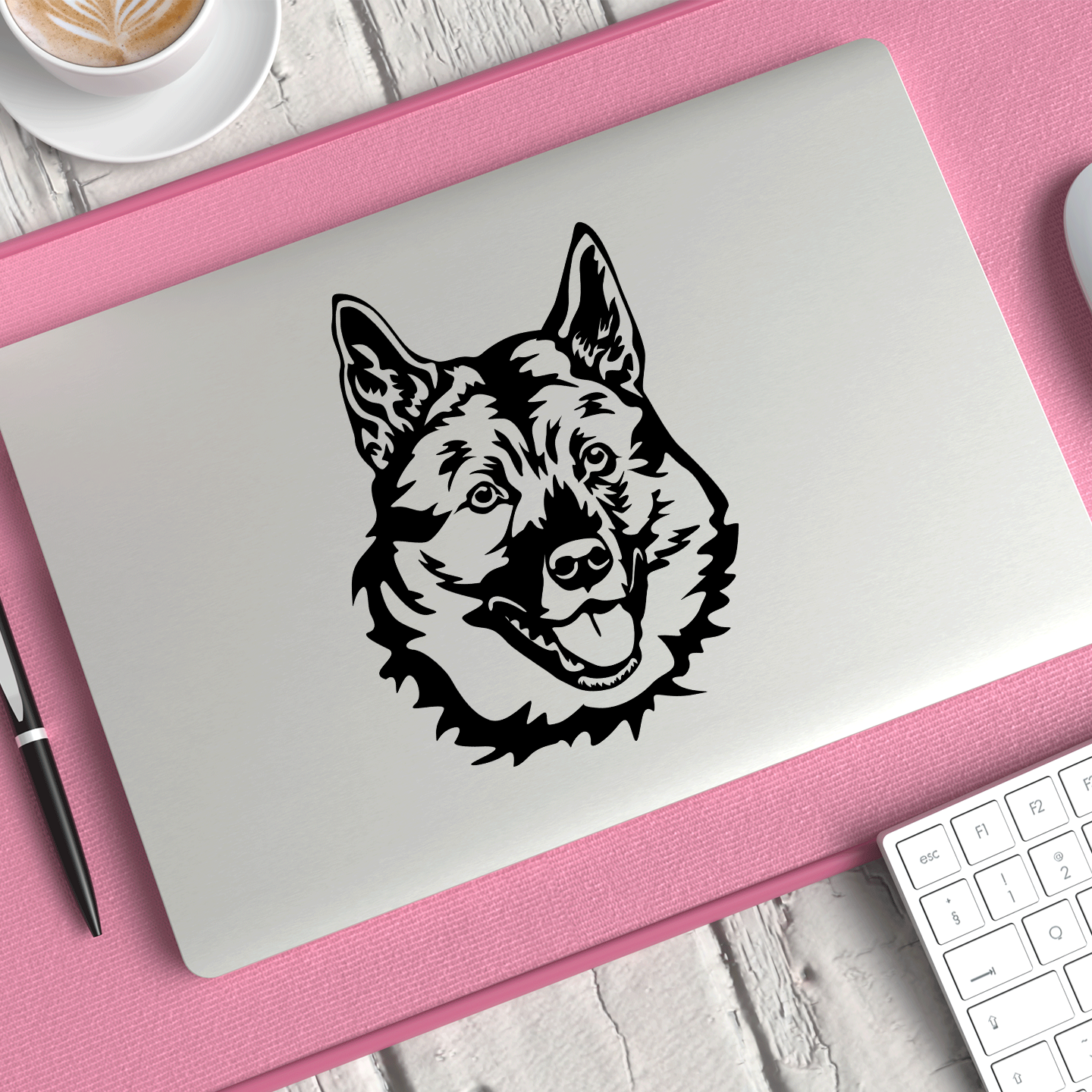 Norwegian Elkhound Sticker