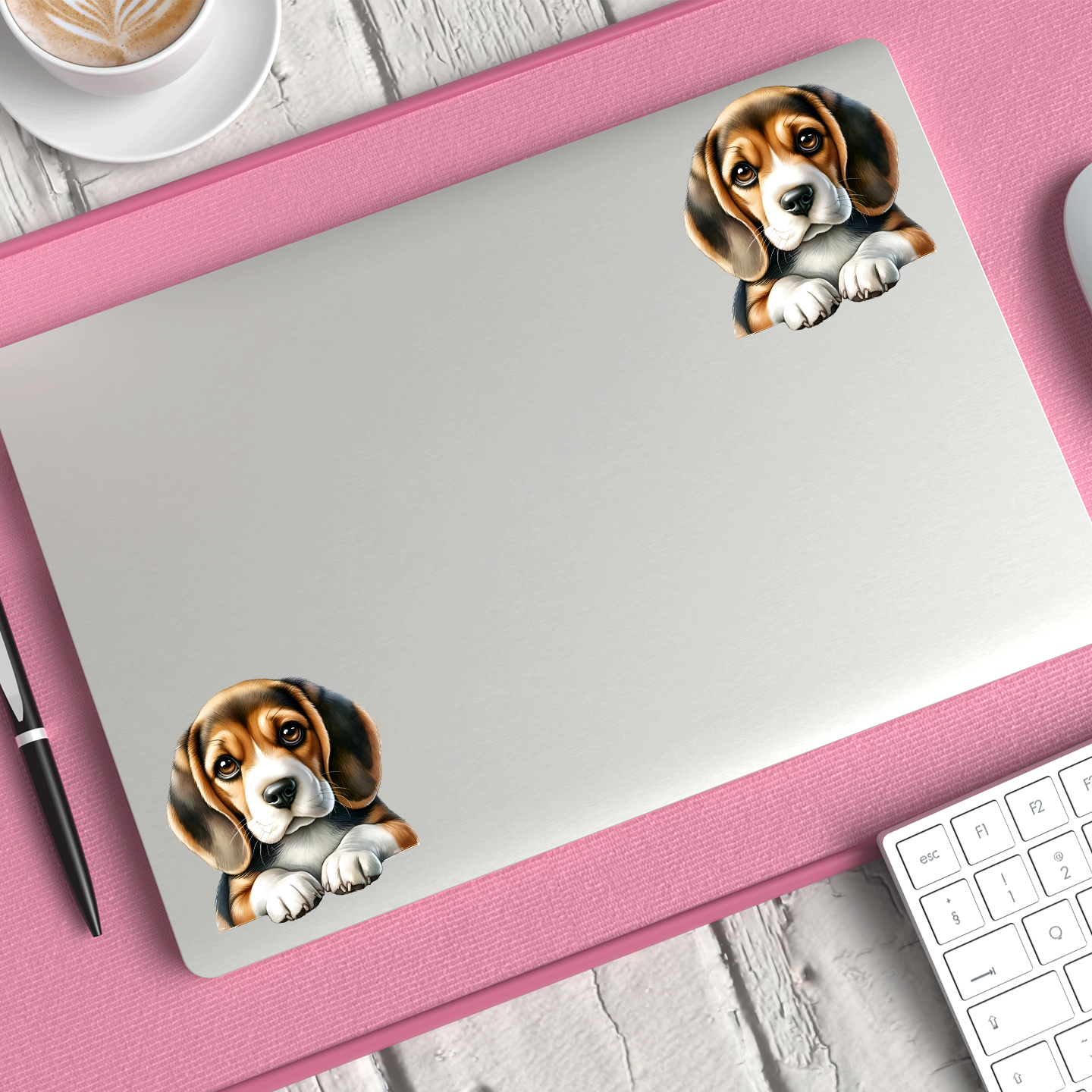 Cute Beagle Stickers