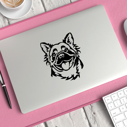 Fluffy French Bulldog Sticker