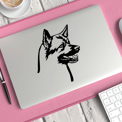 Norwegian Elkhound Sticker