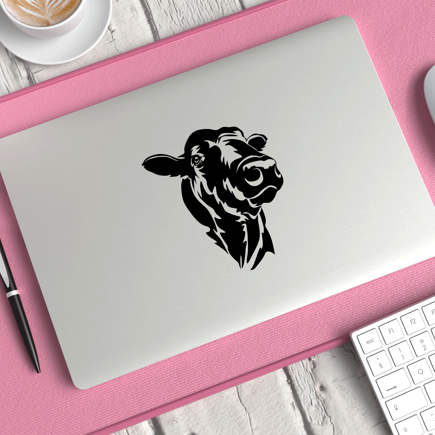 Black Angus Sticker