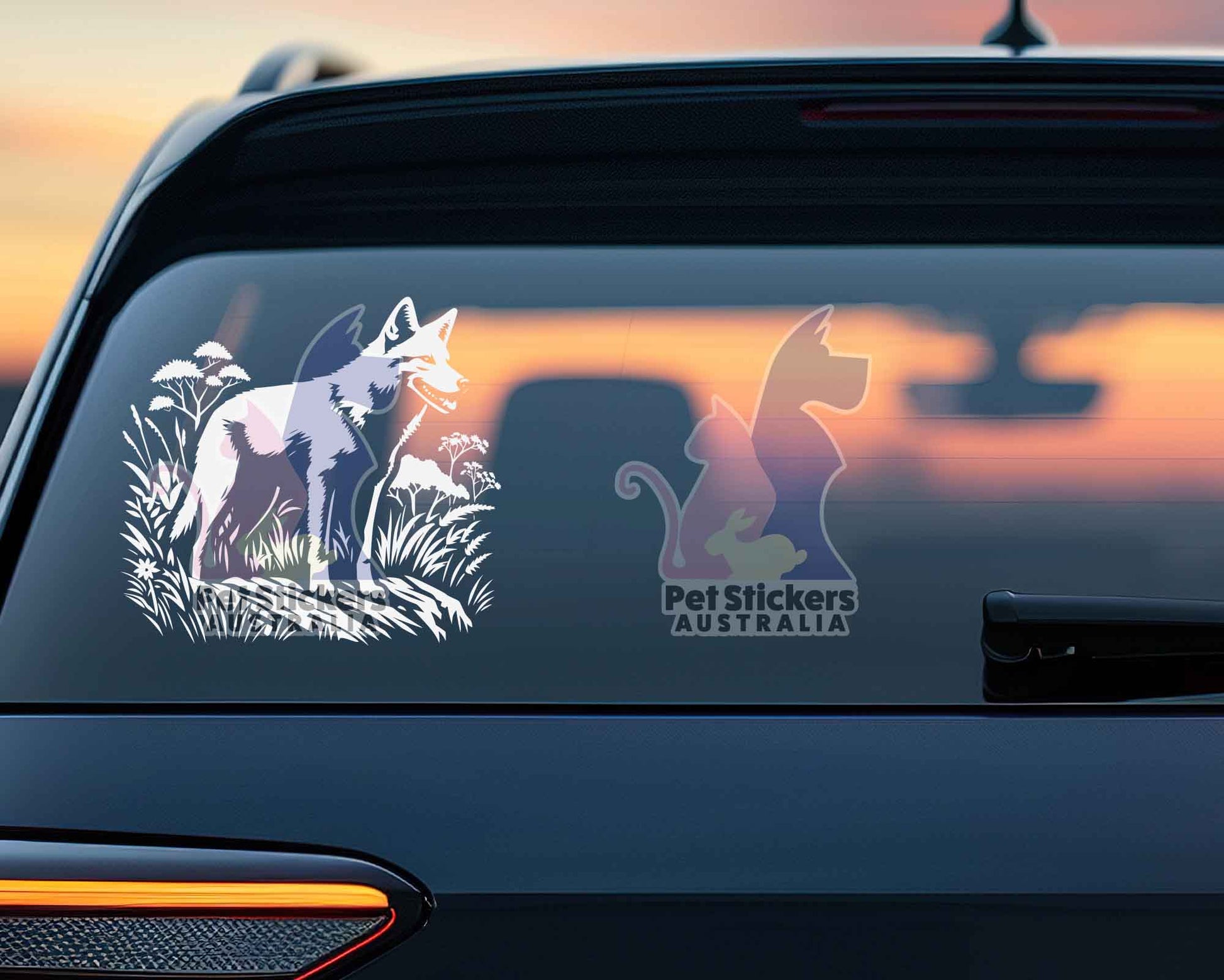 Dingo Outback Sticker