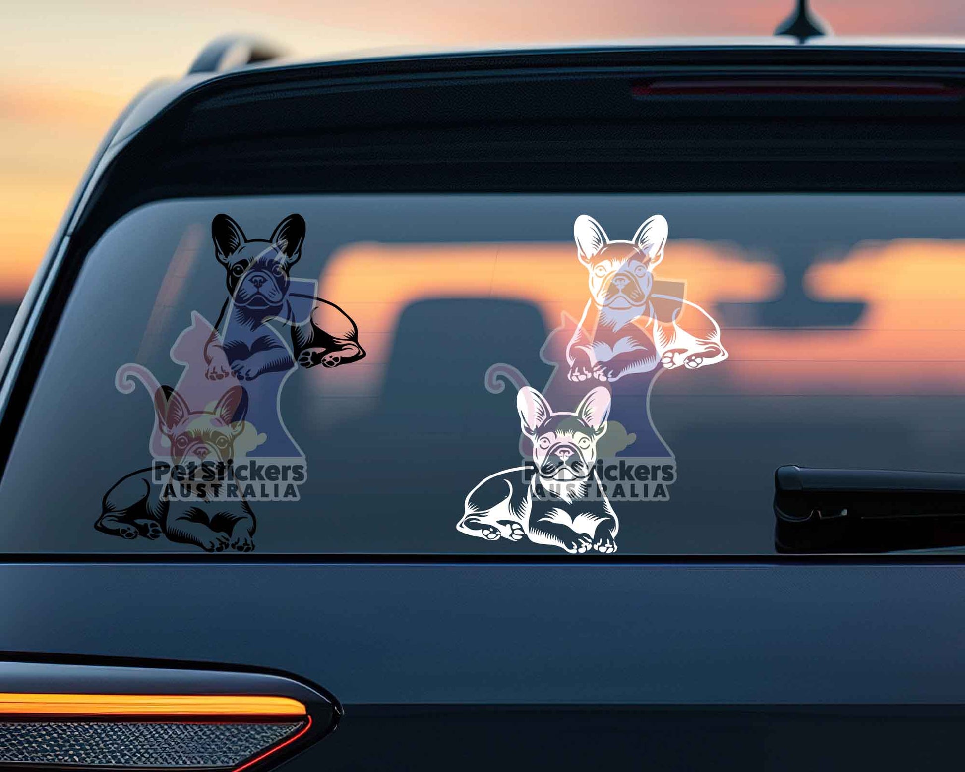 French Bulldog Stickers