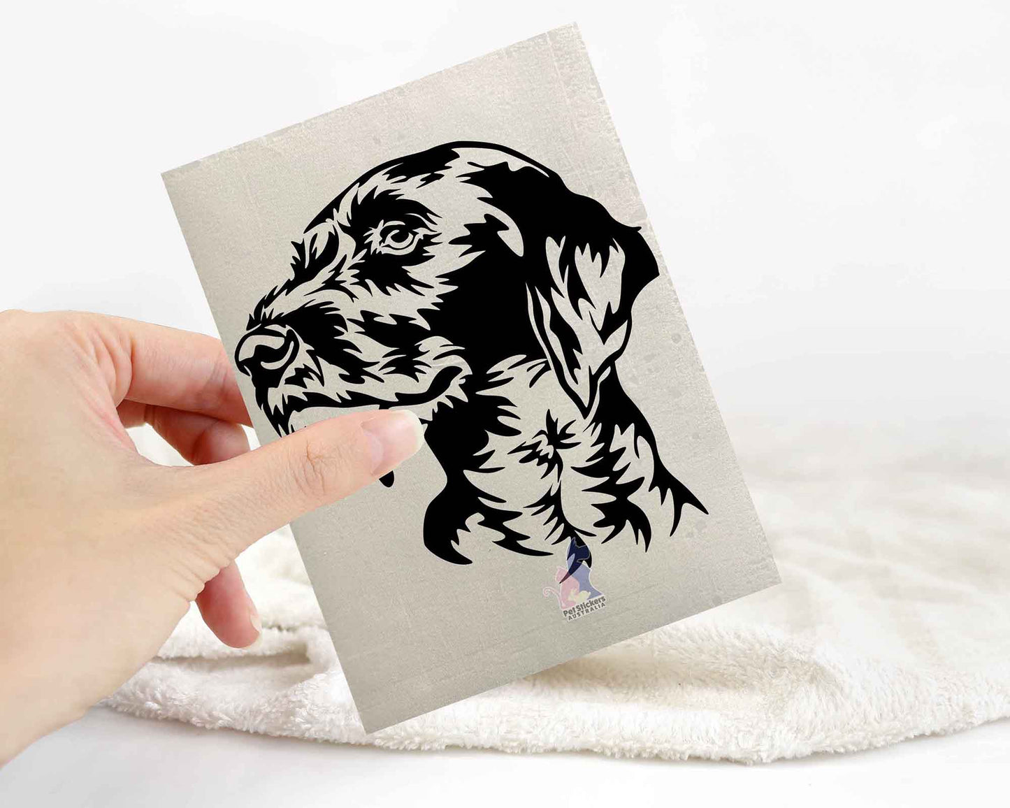 German Wirehaired Pointer Sticker