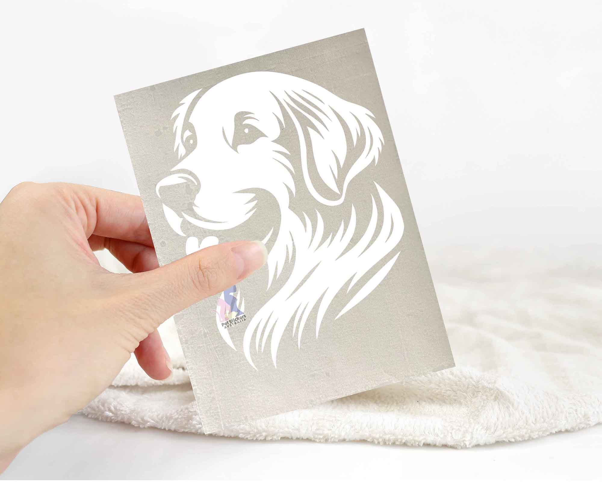 Golden Retriever Stickers | Pet Stickers Australia