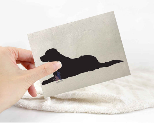 Golden Retriever Silhouette Stickers