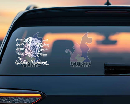 Golden Retriever Sticker