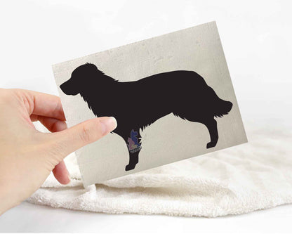 Golden Retriever Silhouette Stickers