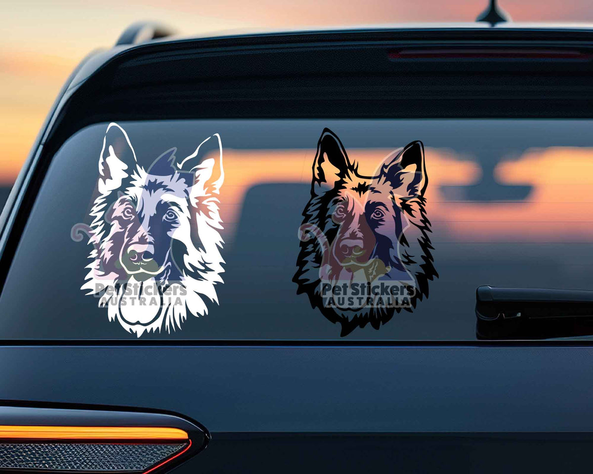 Gsd Sticker German Shepherd Sticker | Dog Stickers For Cars Australia – Pet ...