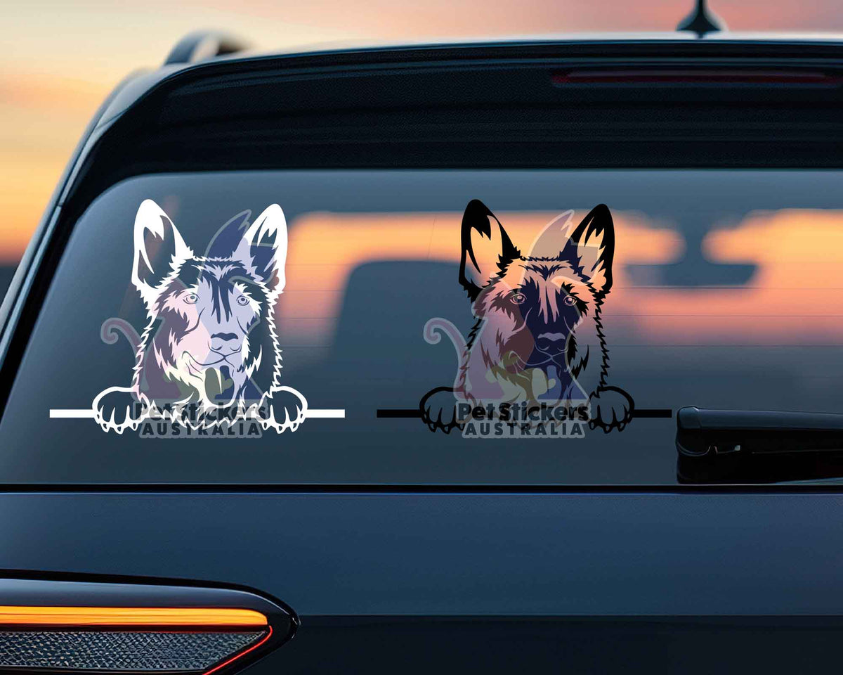 Gsd Sticker German Shepherd Sticker | Dog Stickers For Cars Australia – Pet ...