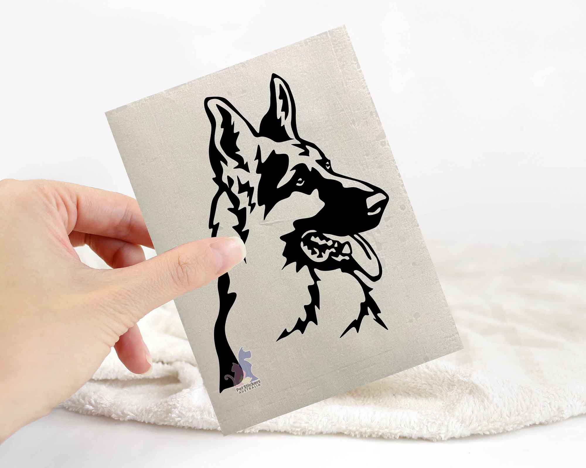 German Shepherd Sticker | Dog Stickers For Cars Australia – Pet ...