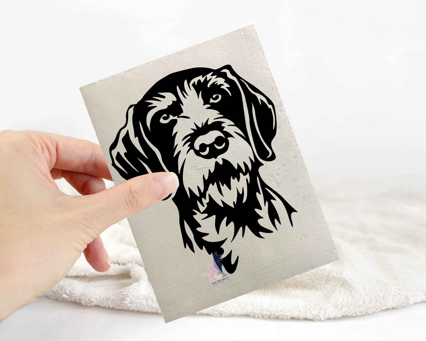 German Wirehaired Pointer Sticker