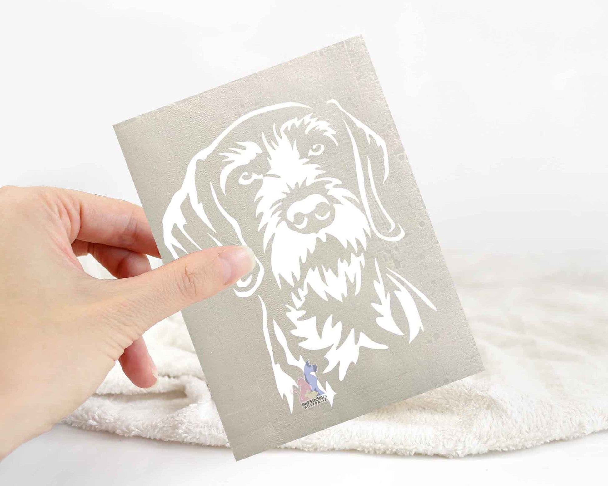 German Wirehaired Pointer Sticker